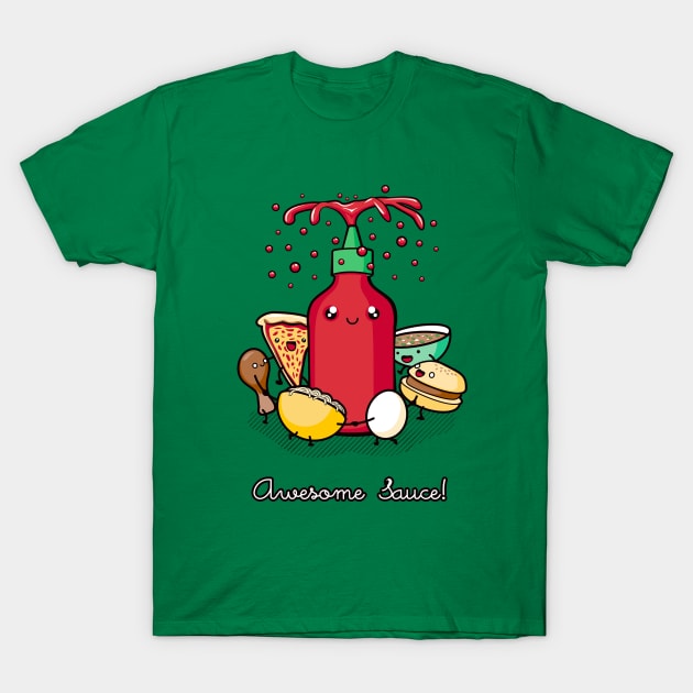 Awesome Sauce T-Shirt by Droidloot